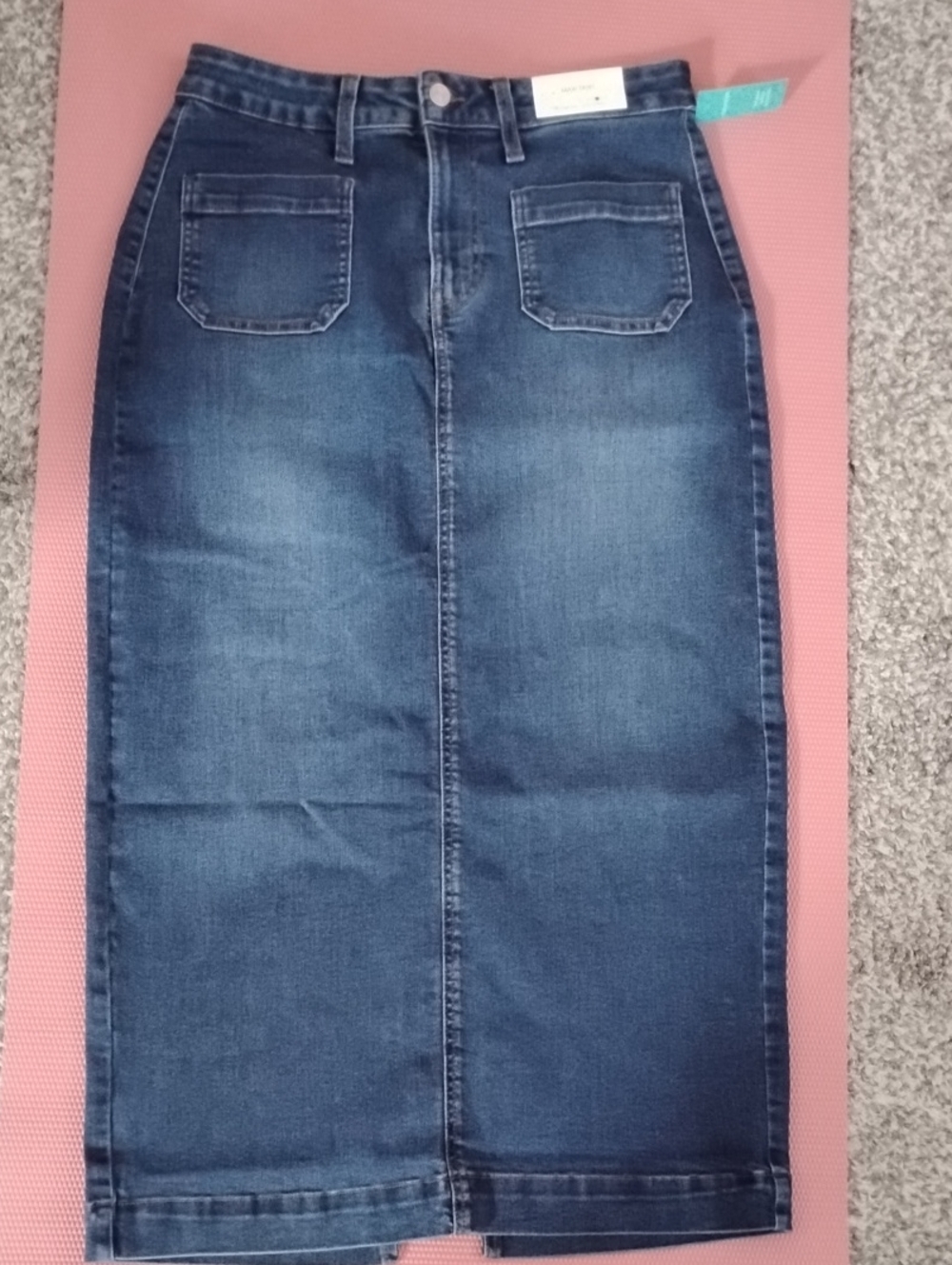 Maurices High Rise Denim Skirt